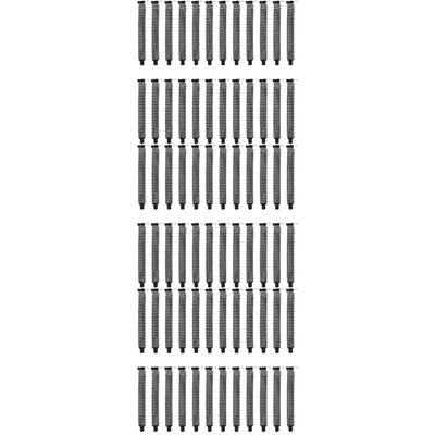 Hemobllo 60pcs Pci Slot Covers Black Metal Mesh Plate for Computer Chassis Ventilation Easy to Install and ATX Cases -
