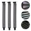 Hemobllo 60pcs Pci Slot Covers Black Metal Mesh Plate for Computer Chassis Ventilation Easy to Install and ATX Cases - view 4