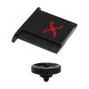 Create idea Camera Hot Shoe Cover Cap Protector & Shutter Button Compatible with Fujifilm XPro3 XPro2 XT4 XT3 XT2 XT1 X-T30 X-T20 X-T10 XE3 XE2S X100V X100F X100T X100 Silver view 1