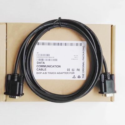 Suitable for DOP(A)-CP1H PLC Communication Cable DOP-A Series Touch Panel Connection CP1H,CP1L,CP1E Series Black Length : 5 Meters