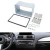 yungluner MP5 Player Car Fascia Double 2 Din Modified Mounting Durable Bezels Radio Panel Stereo Frame Cage Accessories 2DIN Cage view 2