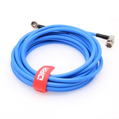 DRRI Canare 12G-SDI 4K UHD Right-Angle BNC to Right-Angle BNC Coaxial Cable for CINEPAD7 Video Monitor