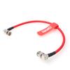DRRI Canare 12G-SDI 4K UHD Right-Angle BNC to Right-Angle BNC Coaxial Cable for CINEPAD7 Video Monitor view 3