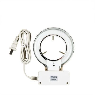 Lab Microscope Slides 70mm White Fluorescent Ring Light Microscope Light Source Lamp for Stereo Microscope Illumination Microscope Parts