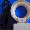 Lab Microscope Slides 70mm White Fluorescent Ring Light Microscope Light Source Lamp for Stereo Microscope Illumination Microscope Parts view 4