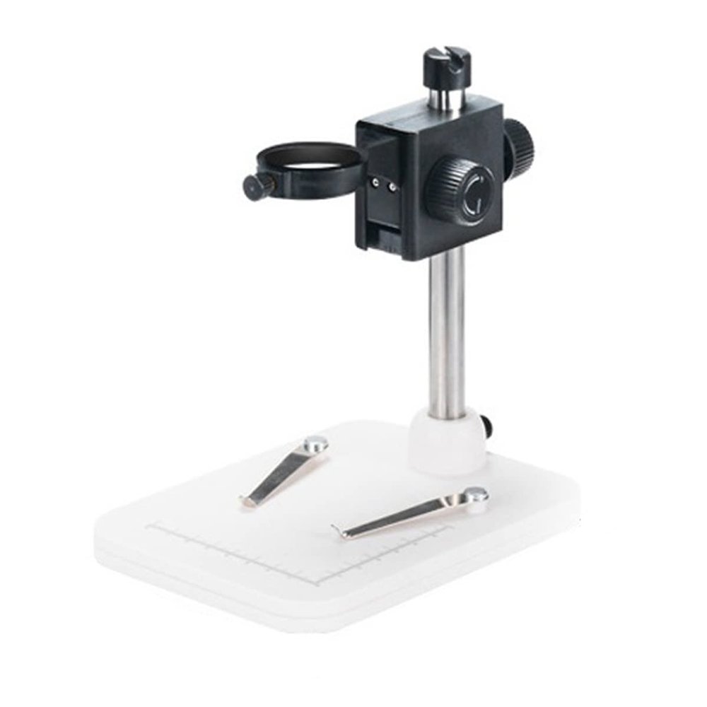 VAKUUM Lab Microscope Slides Mini Aluminum Alloy Stand USB Microscope Stand for Microscope Repair Soldering Microscope Parts (Color : 33mm pc)