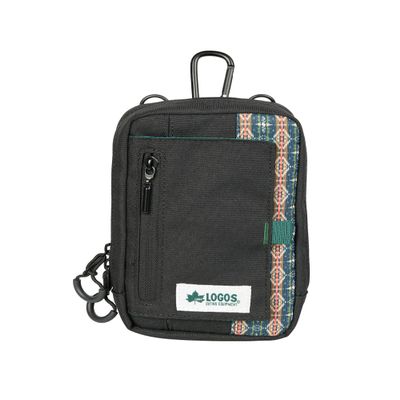 Kenko LOGOS LGS-CC1PO L-GR Digital Camera Pouch Large 0.7L Condigi Binoculars Storage with Shoulder Strap