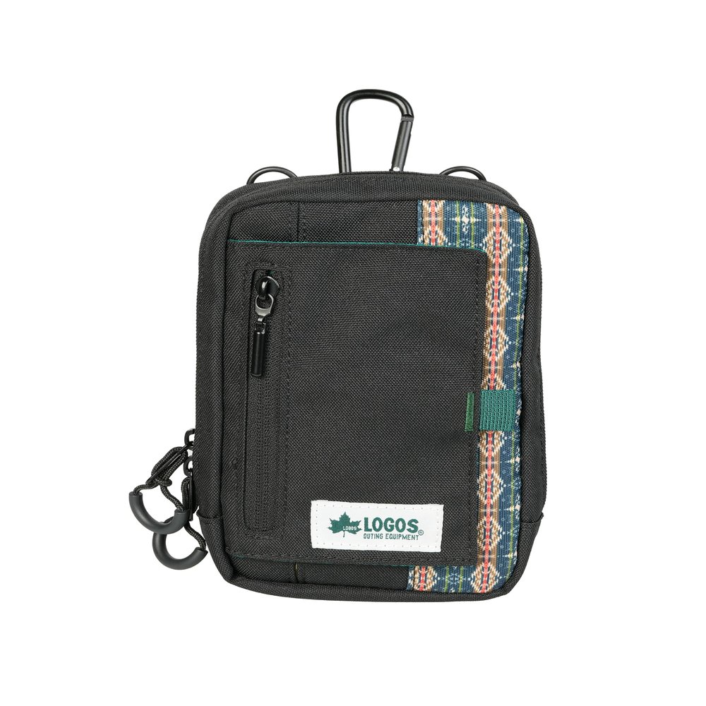 Kenko LOGOS LGS-CC1PO L-GR Digital Camera Pouch Large 0.7L Condigi Binoculars Storage with Shoulder Strap