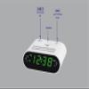 HANNLOMAX HX-158CR Alarm Clock Radio, FM Radio, USB Charge (White) view 4