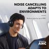 Soundcore by Anker, Space One, Active Noise Cancelling Headphones, 2X Stronger Voice Reduction, 40H ANC Playtime, App Control, LDAC Hi-Res Wireless Audio, Comfortable Fit, Clear Calls (Renewed) view 3