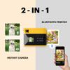KODAK Mini Shot 3 ERA 4PASS 2-in-1 Instant Camera and Photo Printer (Yellow, Camera + Initial 8 Sheets + 60 Sheets) view 4