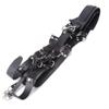 Gavigain Camera Shoulder Double Strap, Adjustable Quick Release Sling Strap, Rapid Shoulder Neck Sling Strap Belt for DSLR Cameras, Leather Double Shoulder Harness Strap(Black) view 1