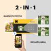 KODAK Mini Shot 2 ERA 4PASS 2-in-1 Instant Camera and Photo Printer (Black, Camera + Initial 8 Sheets + 60 Sheets) view 4