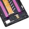 Full Screen with Screen Frame for Samsung Galaxy Tab A7 Lite Tab A7 Lite LTE SM-T225 SM-T225N LCD Display Touch Digitizer Screen Replacement with Tool Kit and Adhesive (LTE Version) Black 8.7" view 3