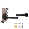 GSRUAN Tablet Wall Mount Bracket for 7-13 inch Tablets, Anti-Theft Adjustable Stand Holder for Exhibition Halls, Meeting Rooms, Classroom, Supermarket, etc. view 1