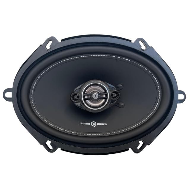 SoundQubed HDS Series Coaxial Speakers(Pair) (HDS Series 5x7 Coaxial 2-Way Speakers (Pair))