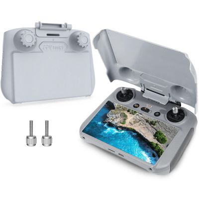 FPVtosky 2-in-1 Lito X1/Mini 5/4 Pro RC 2 Sun Hood & RC2 Protective Cover, Sun Shade Screen Protector for DJI Avata 360 /Air 3S/ Mini5/4 Pro RC2 Remote Controller Protection Accessories