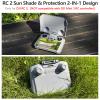 FPVtosky 2-in-1 Lito X1/Mini 5/4 Pro RC 2 Sun Hood & RC2 Protective Cover, Sun Shade Screen Protector for DJI Avata 360 /Air 3S/ Mini5/4 Pro RC2 Remote Controller Protection Accessories view 2