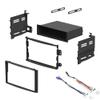 Double DIN Car Stereo Radio Installation Kit with Pocket Compatible with Nissan 350 Z (Dash Kit + Wiring Harness) 2003 2004 2005 view 1