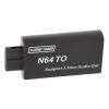 PenRux for N64 to HD Multimedia Interface Converter, FullHD 1080P for N64 to HD Multimedia Interface Adapter, for N64 to HD Converter Cable, for N64 PAL, NTSC, with 3.5mm Interface view 1