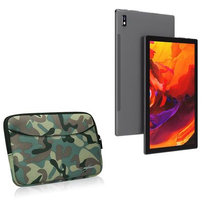 BoxWave Case Compatible with Vastking Kingpad Z10 (14.1 in) - Camouflage Suit with Pocket, Neoprene Camo Suit Zipper Pocket for Storage