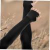 BESPORTBLE 4pairs Comfortable Skin-friendly Arm Sleeves for Sun Protection Anti-slipping Sleeves for Men Women and Boys and Girls Breathable Compression Design for Outdoor Sports and view 4