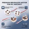 brushless Motor,Lightweight Durable,RC Airplane Motor,18x7mm 7.4V,for,hobbyists quadcopters Aerial Photography Lightweight Drones view 2