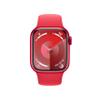 Apple Watch Series 9 [GPS 41mm] Smartwatch with (Product) RED Aluminum Case with (Product) RED Sport Band M/L. Fitness Tracker, Blood Oxygen & ECG Apps, Always-On Retina Display view 2