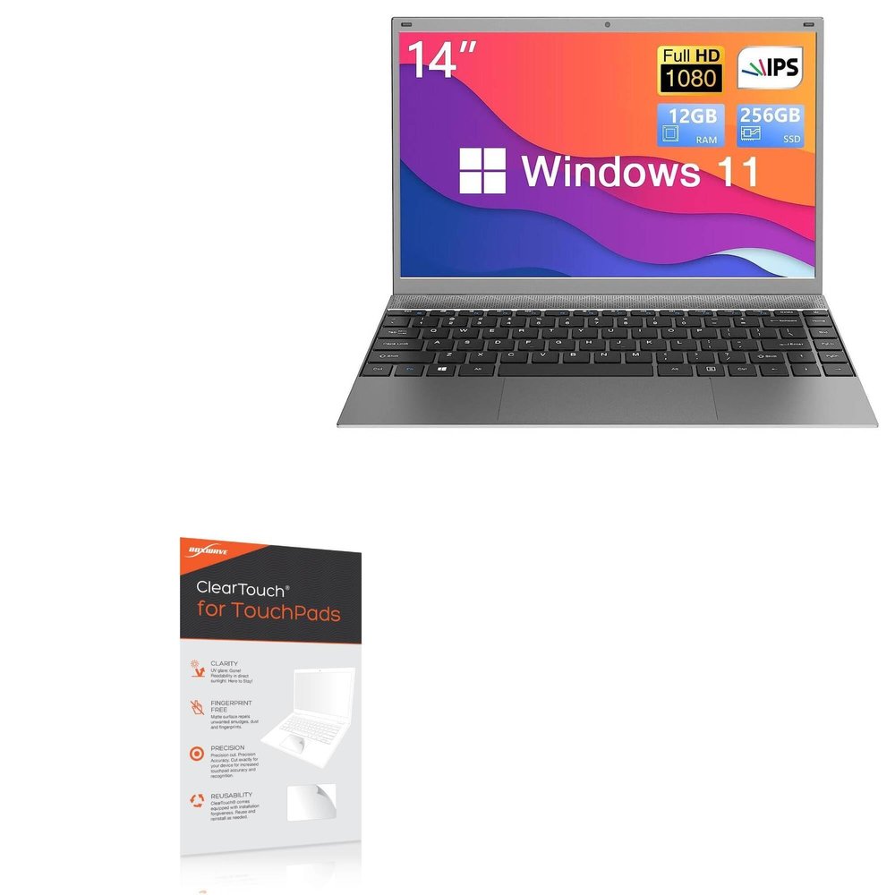 BoxWave Touchpad Protector Compatible with Tulasi Laptop (14 in) - ClearTouch for Touchpad (2-Pack), Pad Protector Shield Cover Film Skin