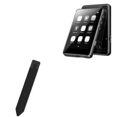 BoxWave Stylus Pouch Compatible with JOLIKE M4 mp3 Player mp4 - Stylus PortaPouch, Pen Stylii Holder Carrier Portable Self-Adhesive - Jet Black