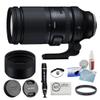 Tamron 150-500mm f/5-6.7 Di III VC VXD Lens for Fujifilm X Bundled with 82mm UV Filter + 5-Piece Camera Cleaning Kit + Cleaning Lens Pen + Lens Cap Keeper + Microfiber Cleaning Cloth (6 Items) view 1