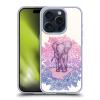 Head Case Designs Officially Licensed Micklyn Le Feuvre Cute Baby Elephant Animals Gel Case [Military Grade Protection] Compatible with Apple iPhone 15 Pro and Compatible with MagSafe view 1