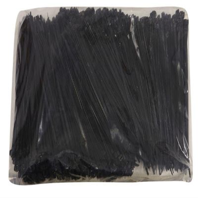 1000Pk Zip Ties - Black 8" Uv Resistant