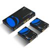 OREI 1x2 HDMI Extender Splitter 4K by Multiple Over Single Cable CAT6/7 4K@60Hz 4:4:4 HDCP 2.2 with IR Remote EDID Management - Up to 115 Ft - Loop Out - Low Latency - Full Support view 1