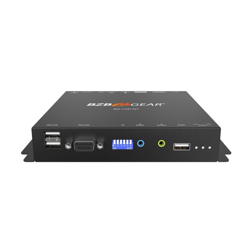 BZBGEAR 4K UHD AV Over IP Multicast Transceiver with Video Wall, KVM & PoE Support - BG-VOP-MT