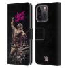Head Case Designs Officially Licensed WWE Rope Pose Ultimate Warrior Leather Wallet Case Compatible with Apple iPhone 15 Pro view 1