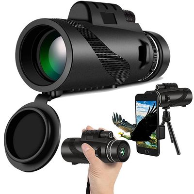 12X50 monocular Telescope, Compact Designed for Bird Watching, Hiking, 12x Magnification, Black