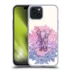 Head Case Designs Officially Licensed Micklyn Le Feuvre Cute Baby Elephant Animals Gel Case [Military Grade Protection] Compatible with Apple iPhone 15 Plus and Compatible with MagSafe view 1