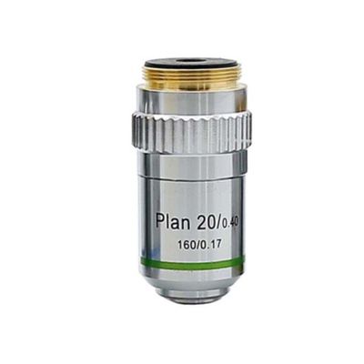 Lab Microscope Slides 20X Biological Microscope Objective Lens, Thread Diameter 20.2MM Microscope Parts
