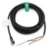 HangTon Power IO Cable M12 A-Coded 12 Pin Female Right Angle to Open for Cognex in-Sight 2800 7000 260, MicroHAWK V430 Vision Automation CCB-PWRIO 10m view 2