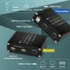 StarRoute Ultra HD 4K@60Hz HDMI KVM Fiber Extender, Uncompressed USB HDMI 2.0 Video Optical Transceiver, Up to 300m Over OM4 Multi-Mode Single Fiber LC-LC, Dual Monitor Design Supports Local Output view 2