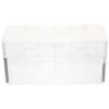 Angoily Double Phone Cord Organizer Compartment Storage Box for Cables Chargers and Accessories Neat and Tidy for Home Office and Travel view 1