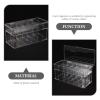 Angoily Double Phone Cord Organizer Compartment Storage Box for Cables Chargers and Accessories Neat and Tidy for Home Office and Travel view 2