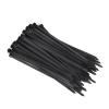NORAZE Nylon Cable Ties Width:2.5/3.5/4.5MM Self-Locking Plastic Strapping Industrial Fasteners 250/500/1000PCS (Color : Black, Size : 4.5x300mm 250pcs) view 1
