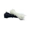 NORAZE 100pcs Various Specifications Self-Locking Nylon Tie Cable Zipper Fastening Plastic Fixation Black White (Color : Black, Size : 5x200mm) view 1