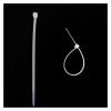 NORAZE 100pcs Various Specifications Self-Locking Nylon Tie Cable Zipper Fastening Plastic Fixation Black White (Color : Black, Size : 5x200mm) view 3