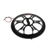 BEUTEE Vehicles Speaker Subwoofer Net Grill Decorative Cover Waterproof Black with Flashing Light Bar (Size : 8inch) view 4
