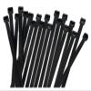 NORAZE 100 Pieces Nylon Self-Locking Ties Bundling Tape Black Durable High Toughness Bundling Rope Ties (Color : Black 100pcs, Size : 3X 150 1.8mm) view 1