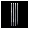 NORAZE Self-Locking Plastic Nylon Tie 100 PCS Black and White Cable Tie Fastening Ring Cable Tie Zip Wraps Strap (Color : White, Size : 5x300mm) view 4
