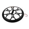 BEUTEE Vehicles Speaker Subwoofer Net Grill Decorative Cover Waterproof Black with Flashing Light Bar (Size : 10inch) view 1